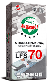 LFS 70/25кг. Цементная стяжка