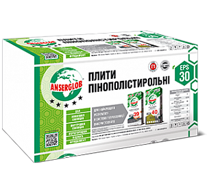 Піноп.М25 EPS-30 40мм(1х1) 15шт/уп 15шт/уп
