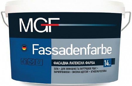 Фарба MGF фасад М90 Fassadenfarbe 1,4кг