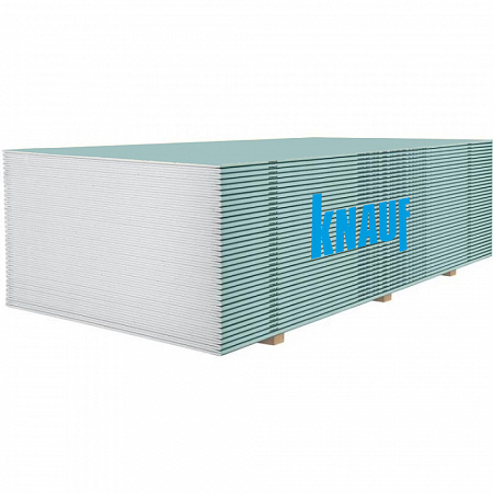 Гіпсокартон Вологостійкий (56) 12,5x2500x1200 KNAUF