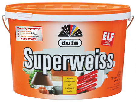 Краска Superweiss D4 10л