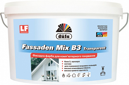 Фарба базова Fasaden Mix B3 4.5 л