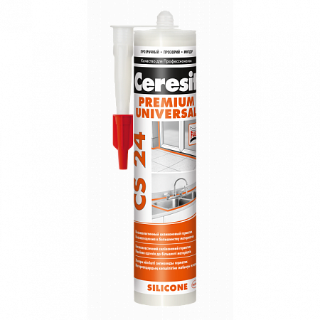 CS-24 Герметик силіконовий універсальний прозорий 280мл