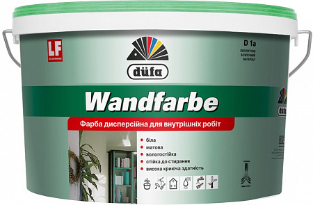 Фарба D1а Wandfarbe 3,5кг дисп.з/мат Фарба D1а Wandfarbe 3,5кг дисп.з/мат