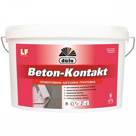 Грунтовка Beton-Kontakt 5кг Dufa