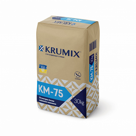 КМ-75 30 кг Штукатурка гіпсова машинна