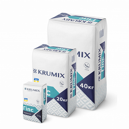 Гіпс будівельний Г-5 Н ІІ 20 кг