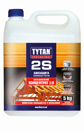 Tytan 2S конц. 1:9 - 5кг Біозахист кроквяних систем