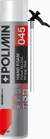 Полімін Піна монтажна 045 РУЧНА, 750 мл
