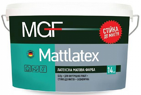 Фарба MGF М100 Mattlatex 1,4кг