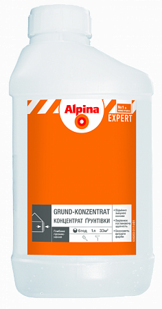 Грунт. Alpina EXPERT Концентрат 1л