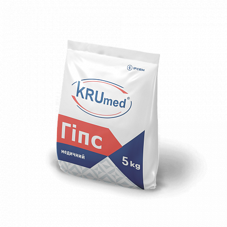 Гіпс МЕДИЧНИЙ ВГМ Г-5 40 кг Гіпс МЕДИЧНИЙ ВГМ Г-5 40 кг